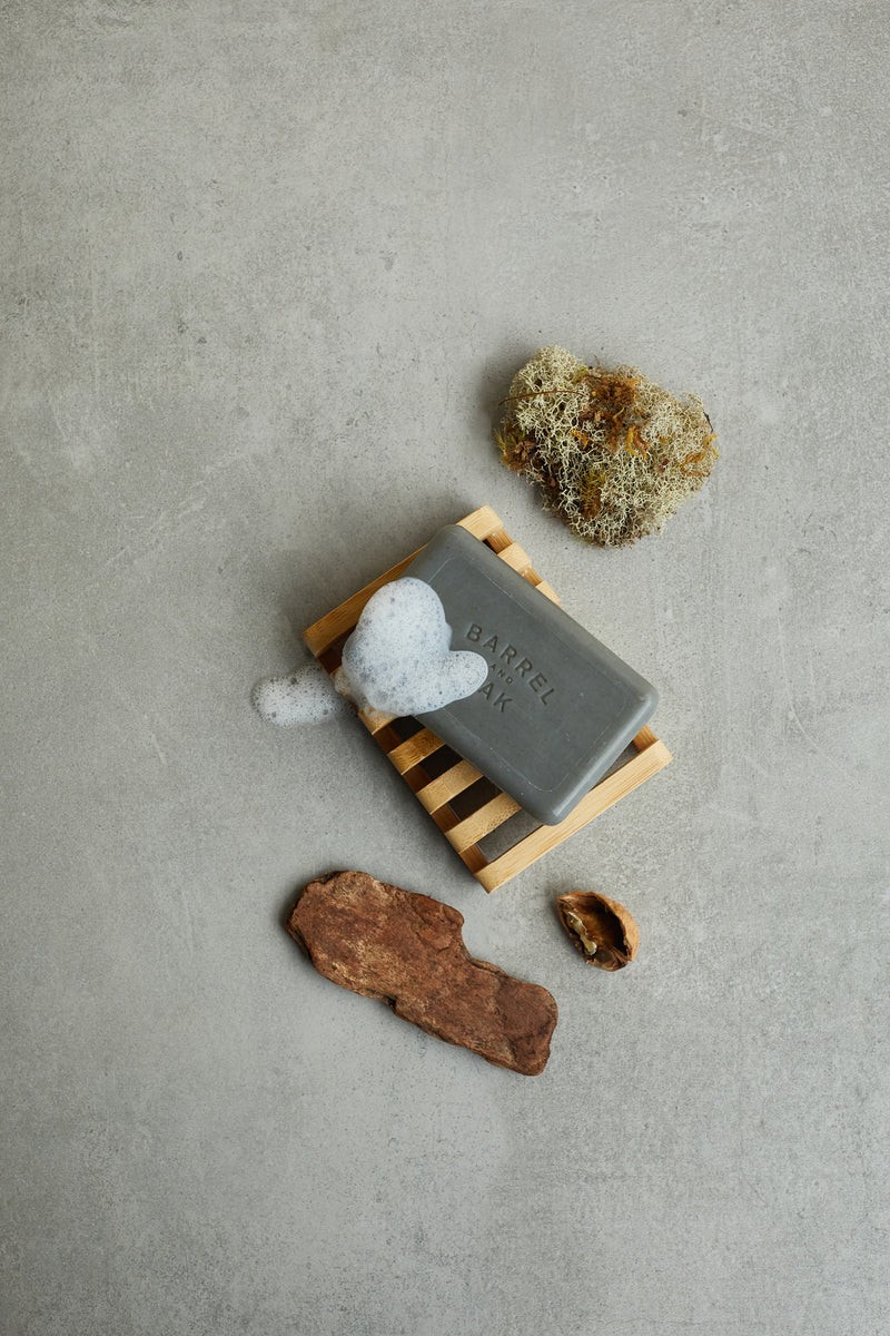 Exfoliating Bar Soap - Bourbon Cedar