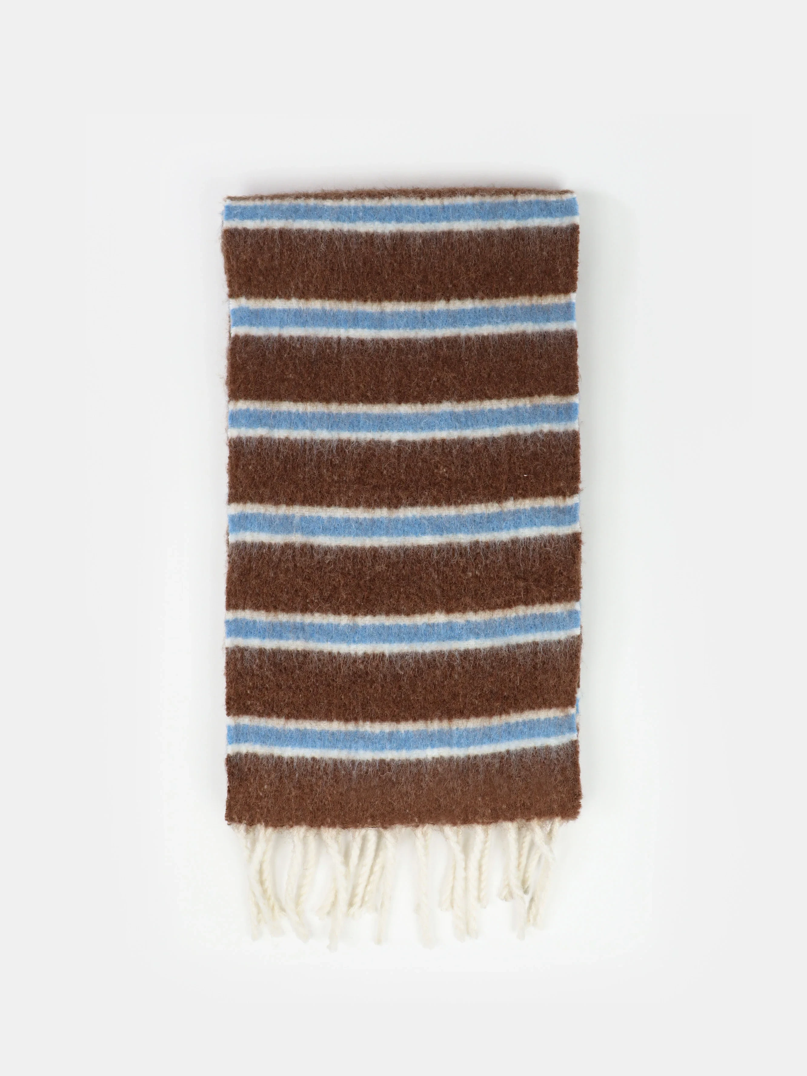 Basset Stripe Fluffy Scarf