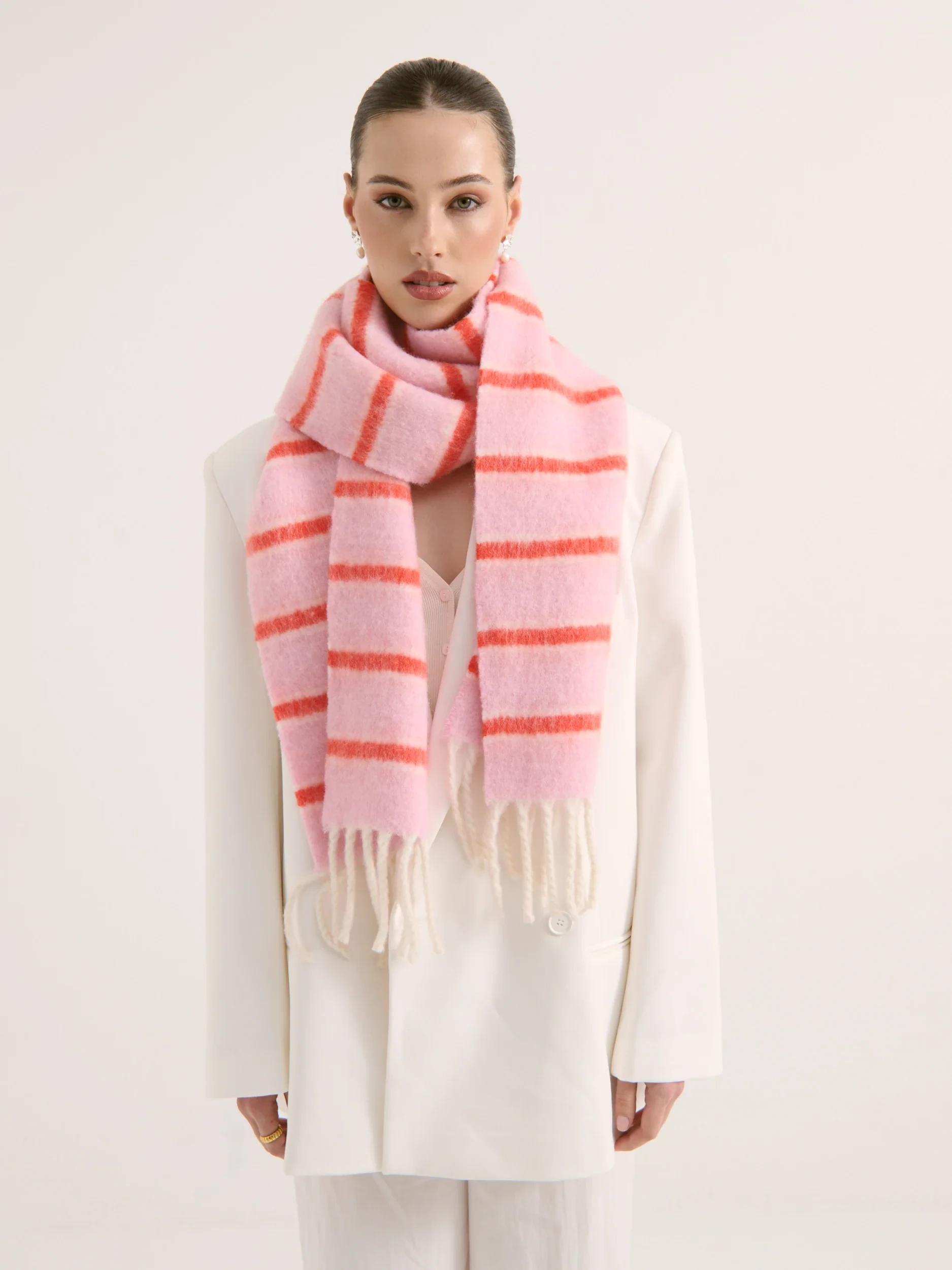 Cotton Candy Fluffy Scarf