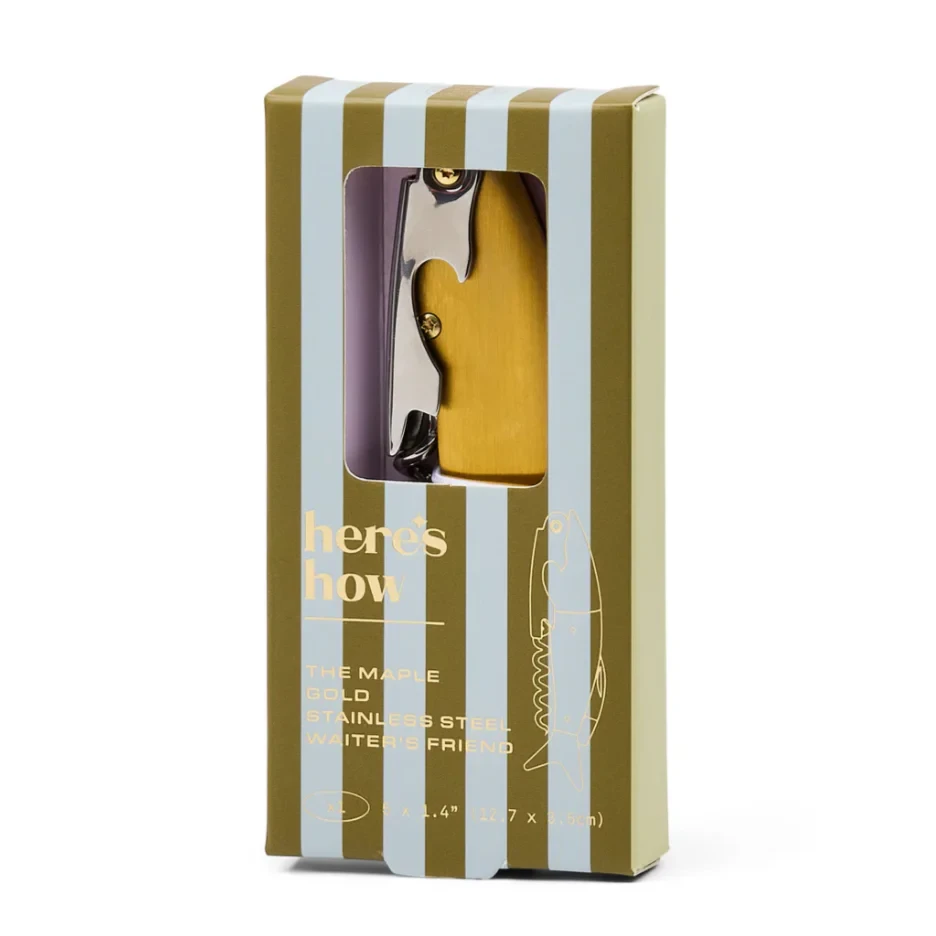 Waiters Friend - The Maple Gold Stainless Steel