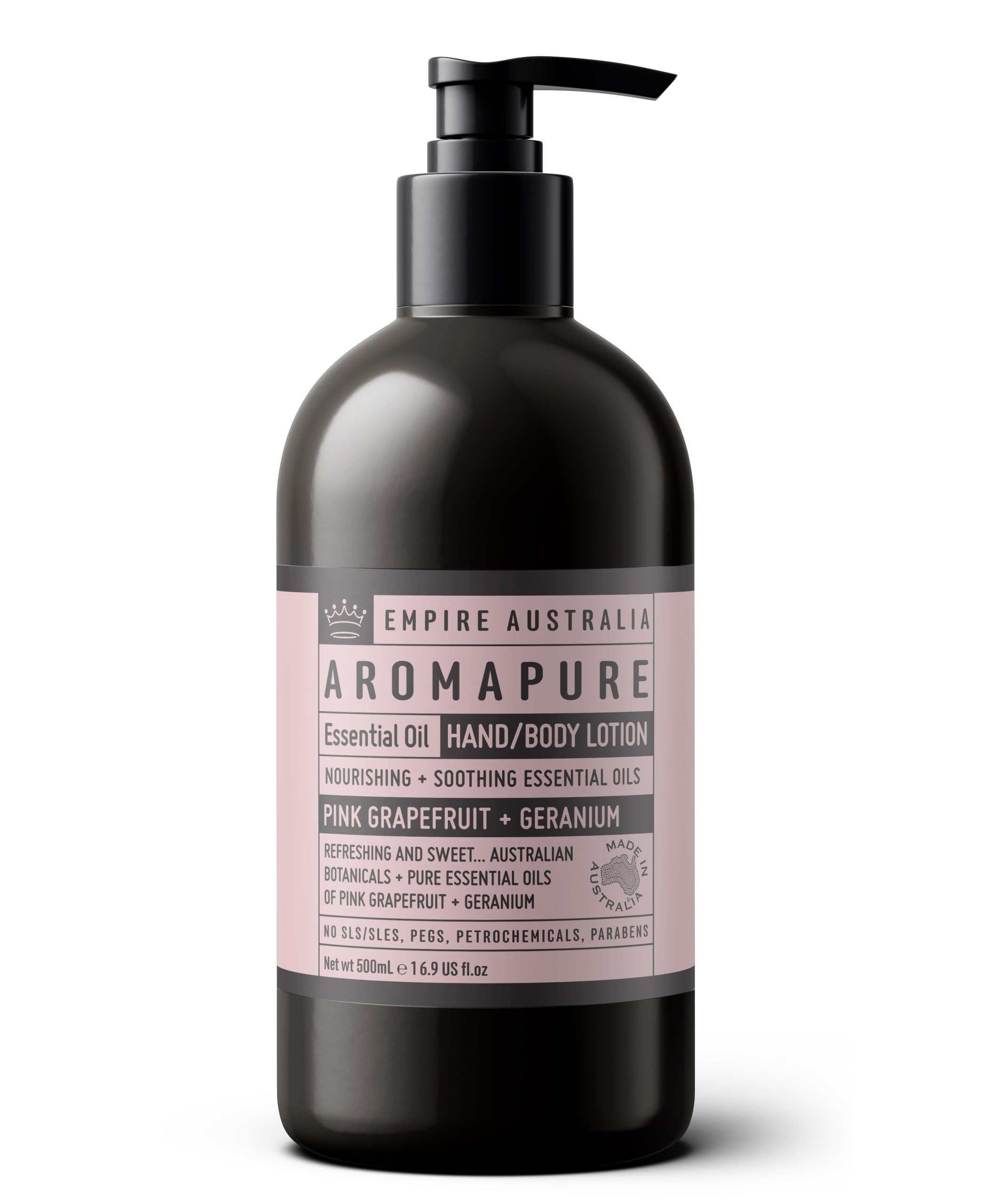 Aromapure Pink Grapefruit & Geranium Hand & Body Lotion