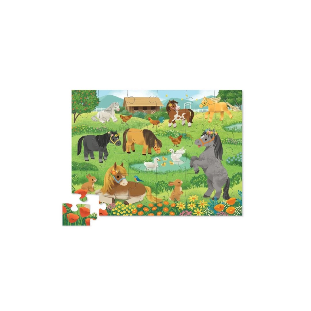 Pretty Ponies Classic 36 Piece Floor Puzzle