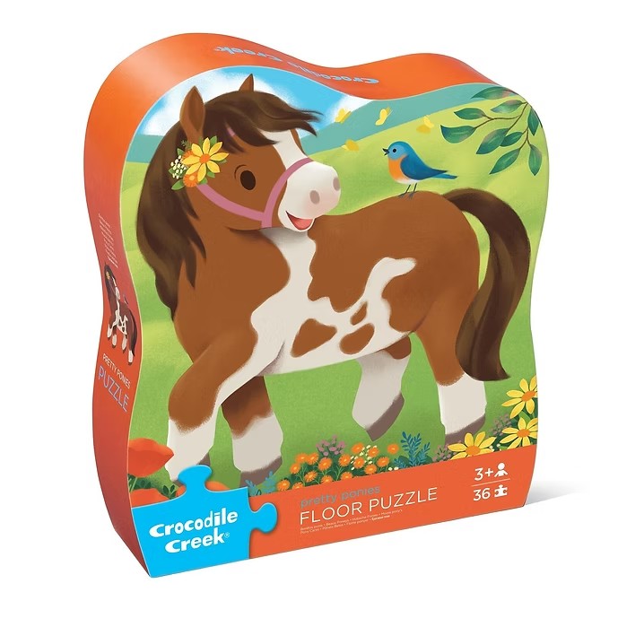 Pretty Ponies Classic 36 Piece Floor Puzzle