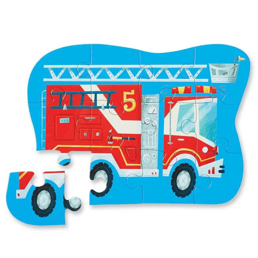 Fire Truck Mini Puzzle