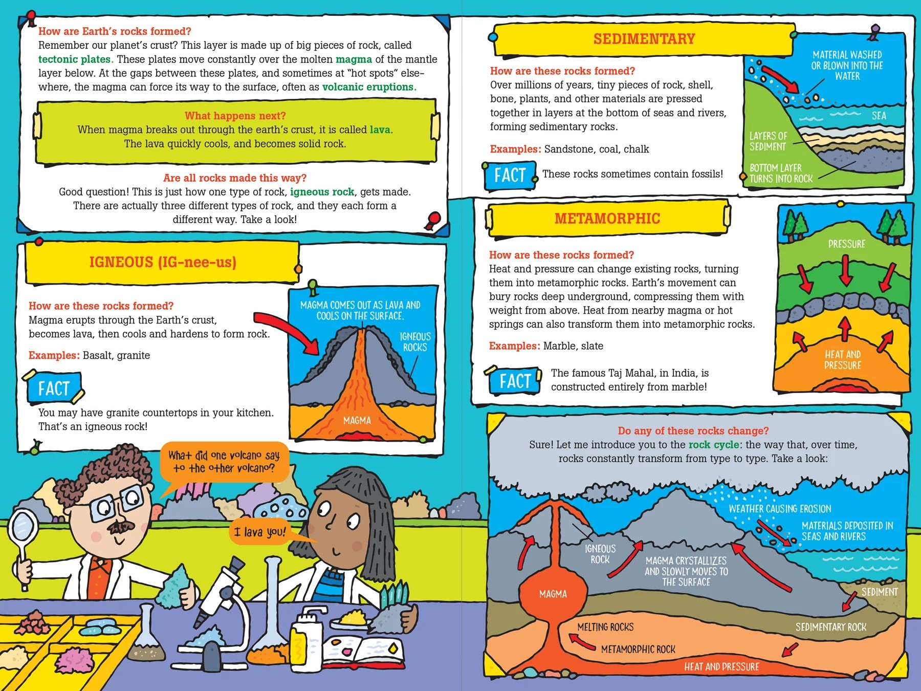 100 Questions about Rocks & Minerals Book