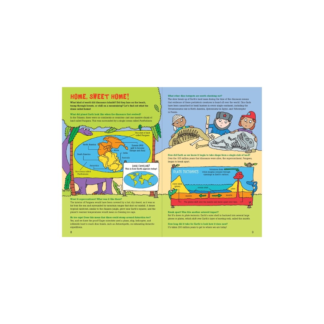 100 Questions about Dinosaurs Book