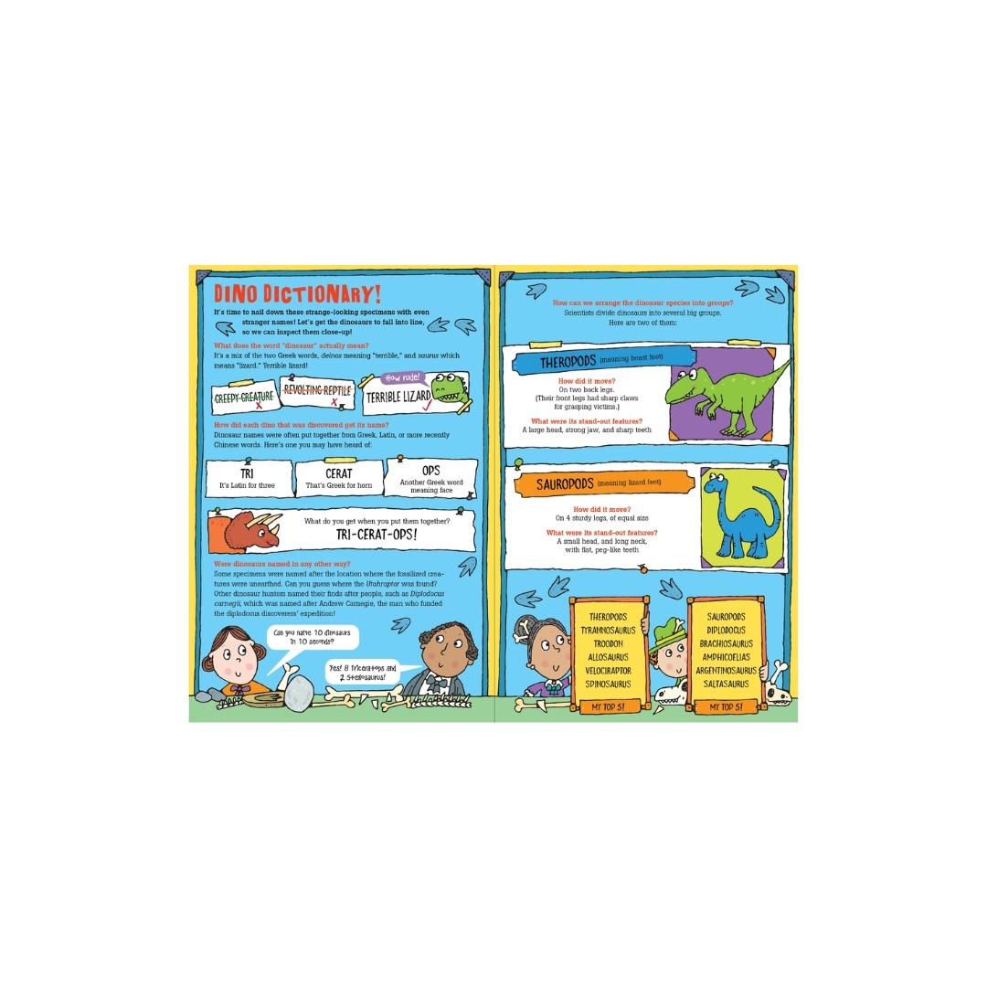 100 Questions about Dinosaurs Book