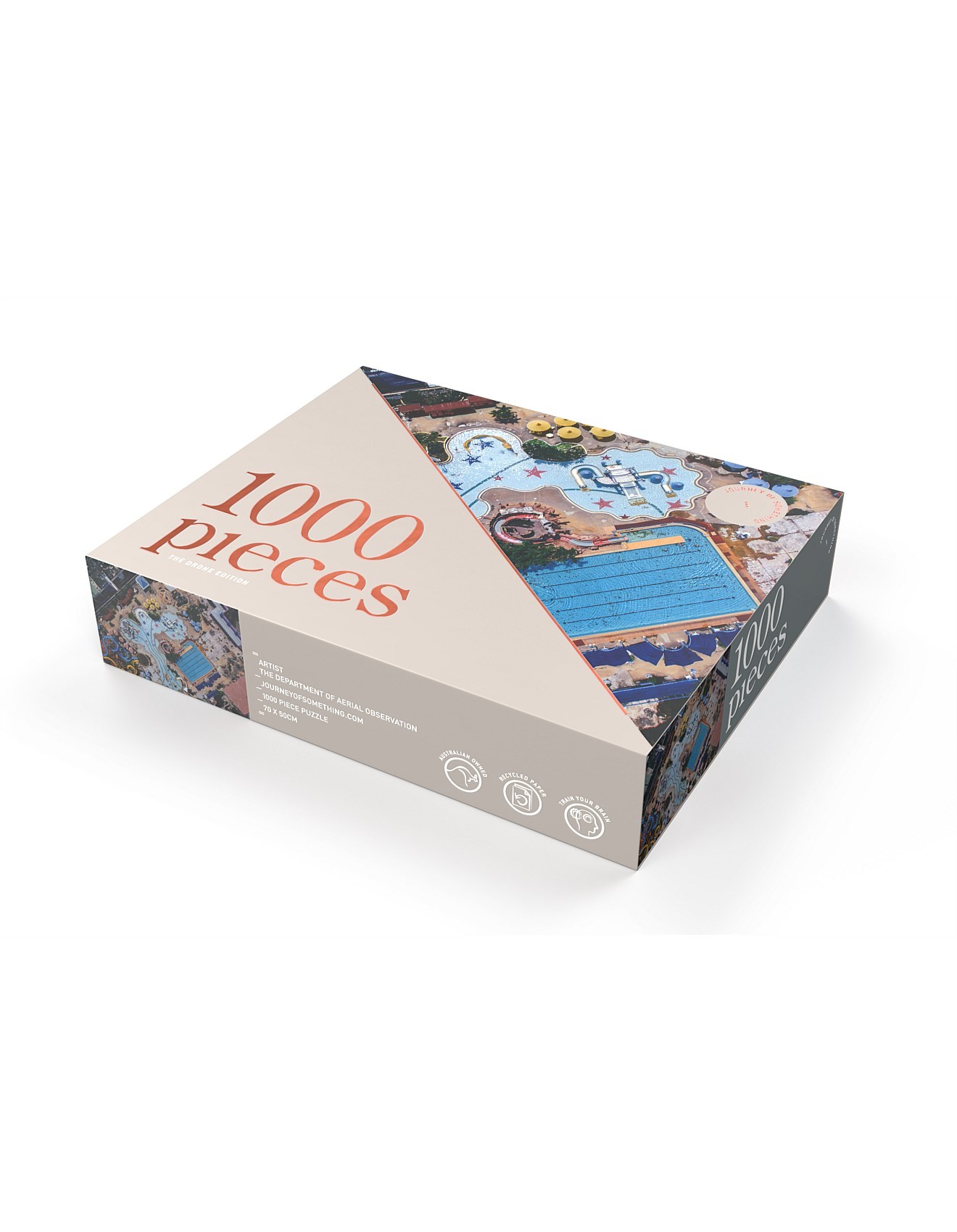 1000 Piece Puzzle - The Drone Edition