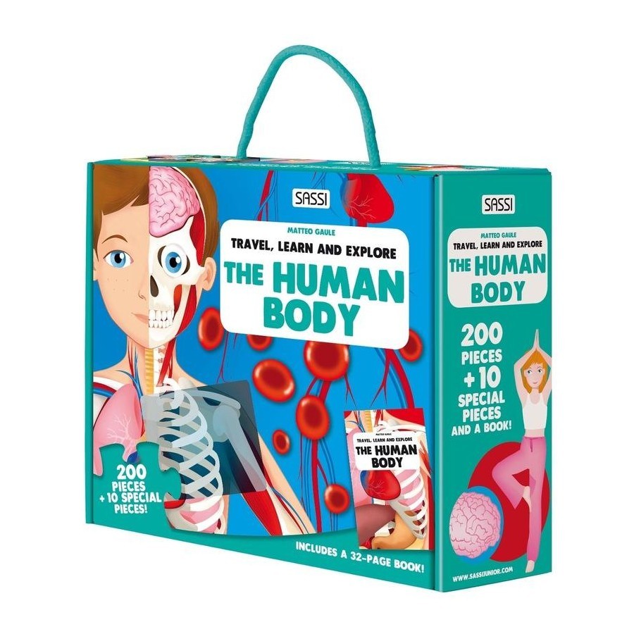 The Human Body Puzzle & Book Set