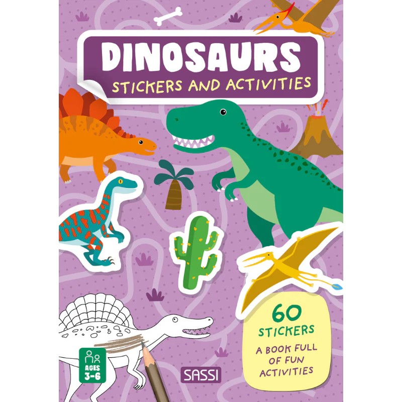 Stickers & Activities - Dinosaurs