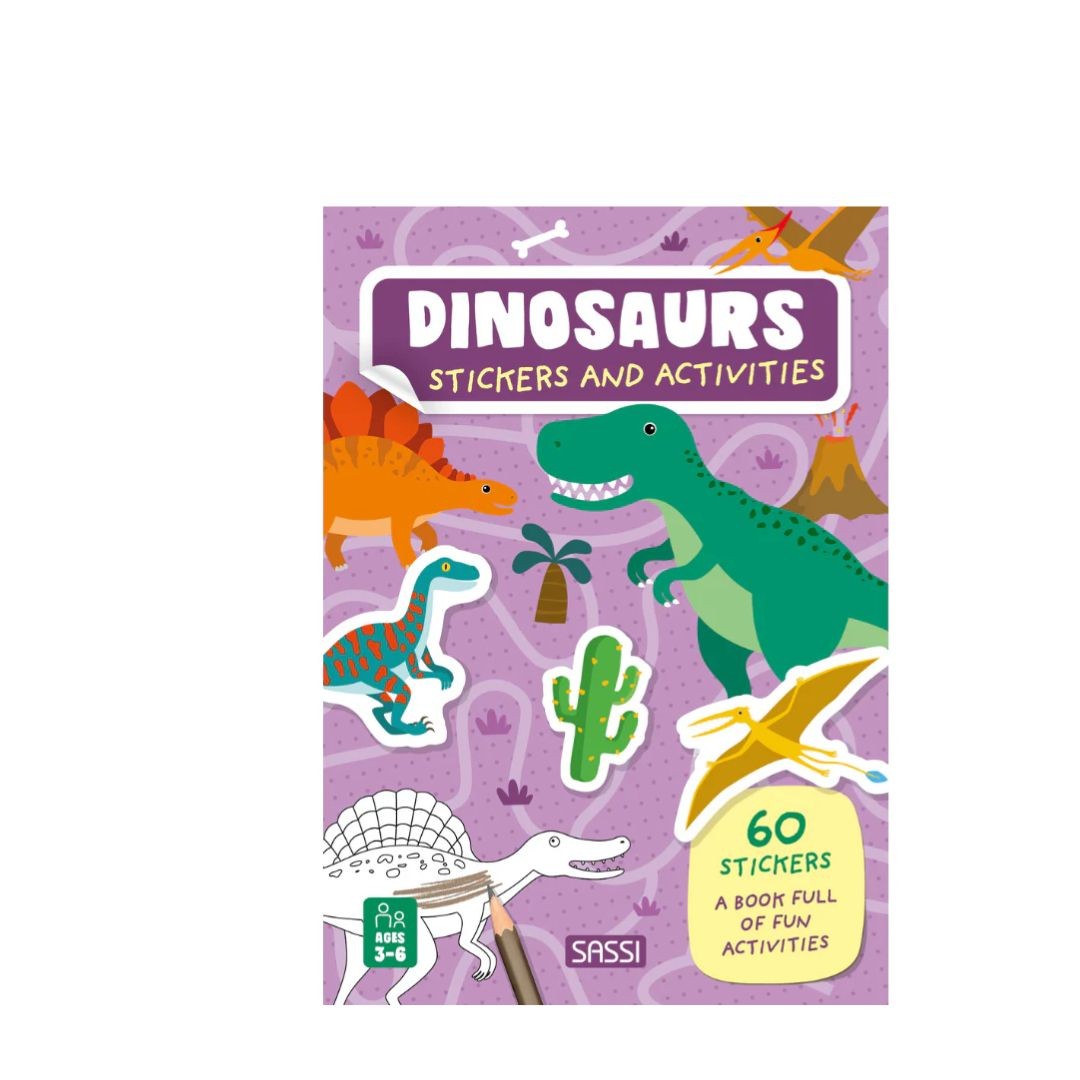 Stickers & Activities - Dinosaurs