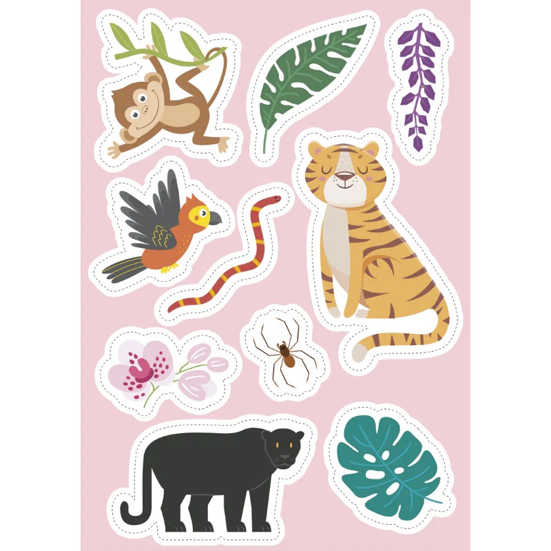 Stickers & Activities - The Jungle