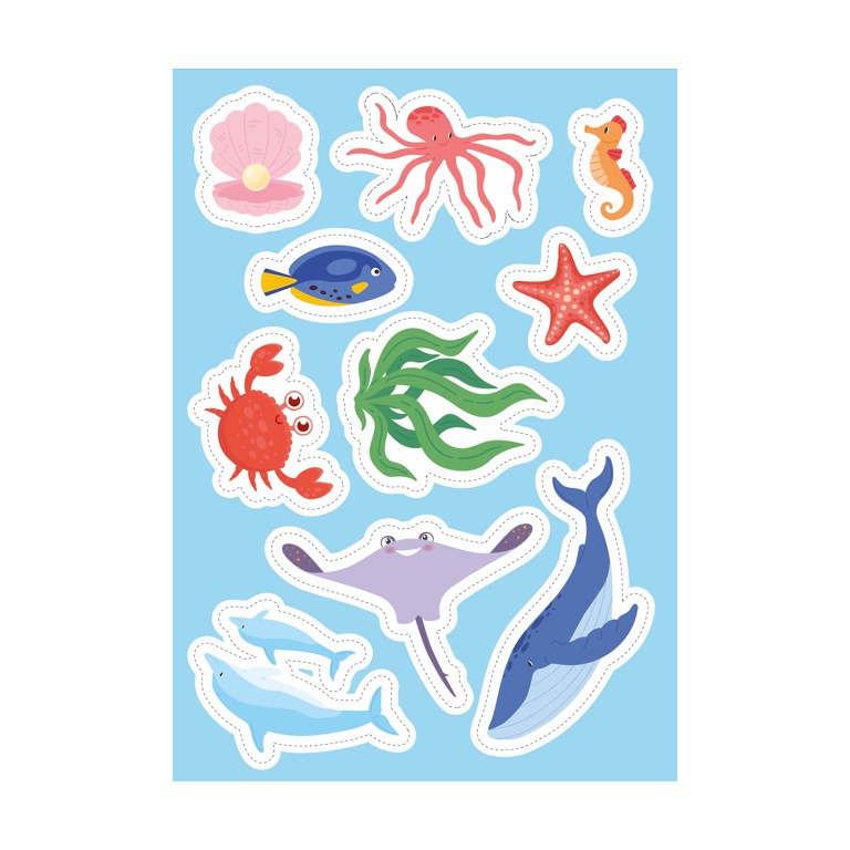 Stickers & Activities - The Sea