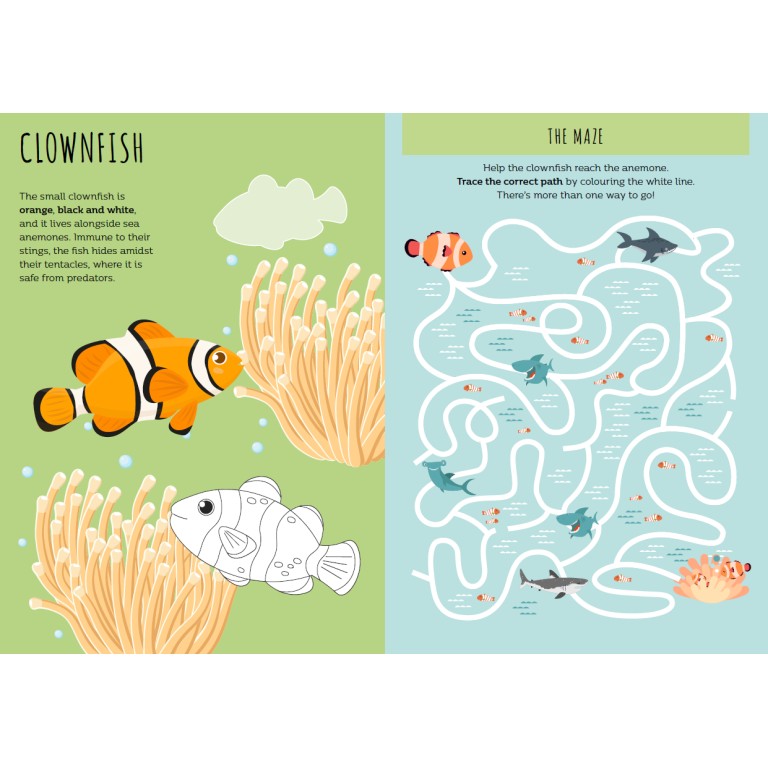 Stickers & Activities - The Sea