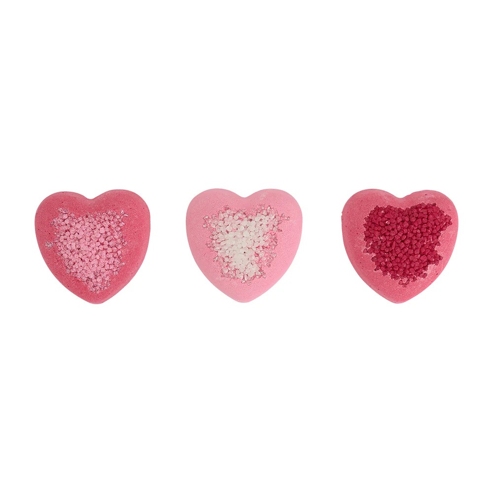 Bath Fizzers Love Heart Set