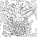 Artists Colouring Book - Succulents