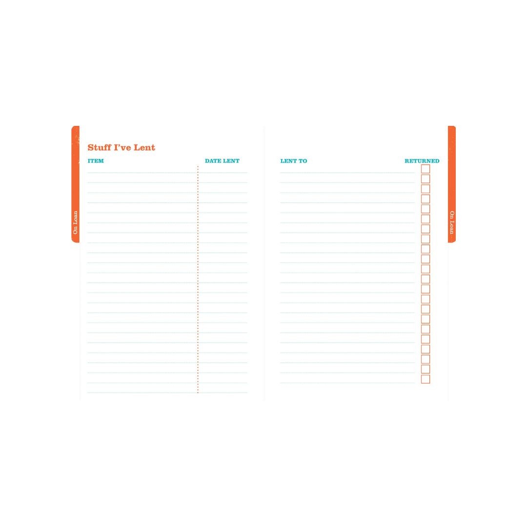 Can't Remember Sh*t Reminder Book