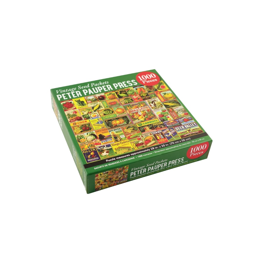 1000 Piece Puzzle - Seed Packets