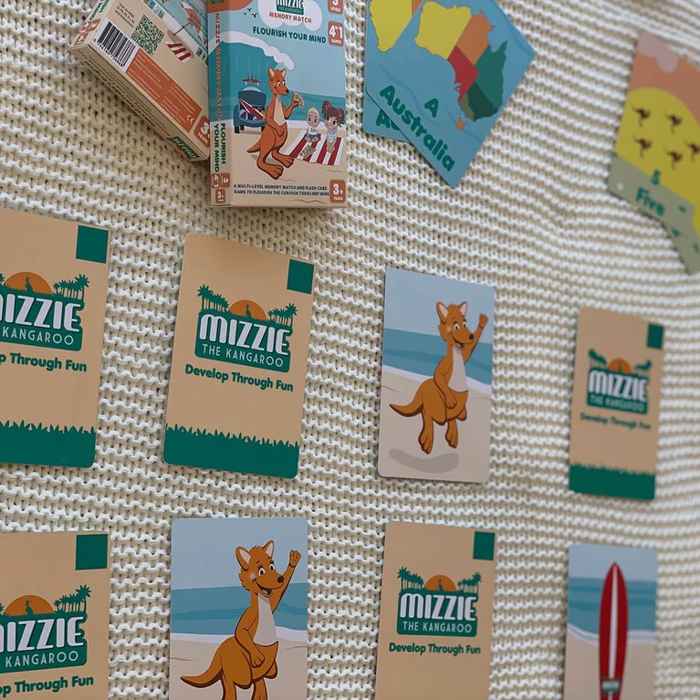 Mizzie Memory Flash Card Set