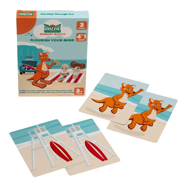 Mizzie Memory Flash Card Set