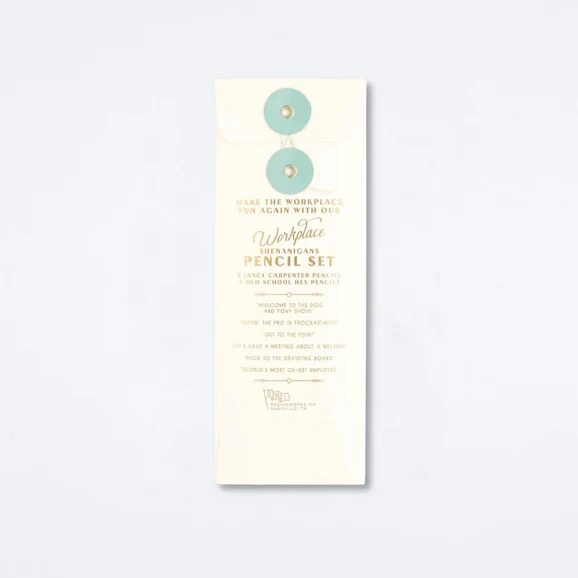 Workplace Shenanigans Pencil Set