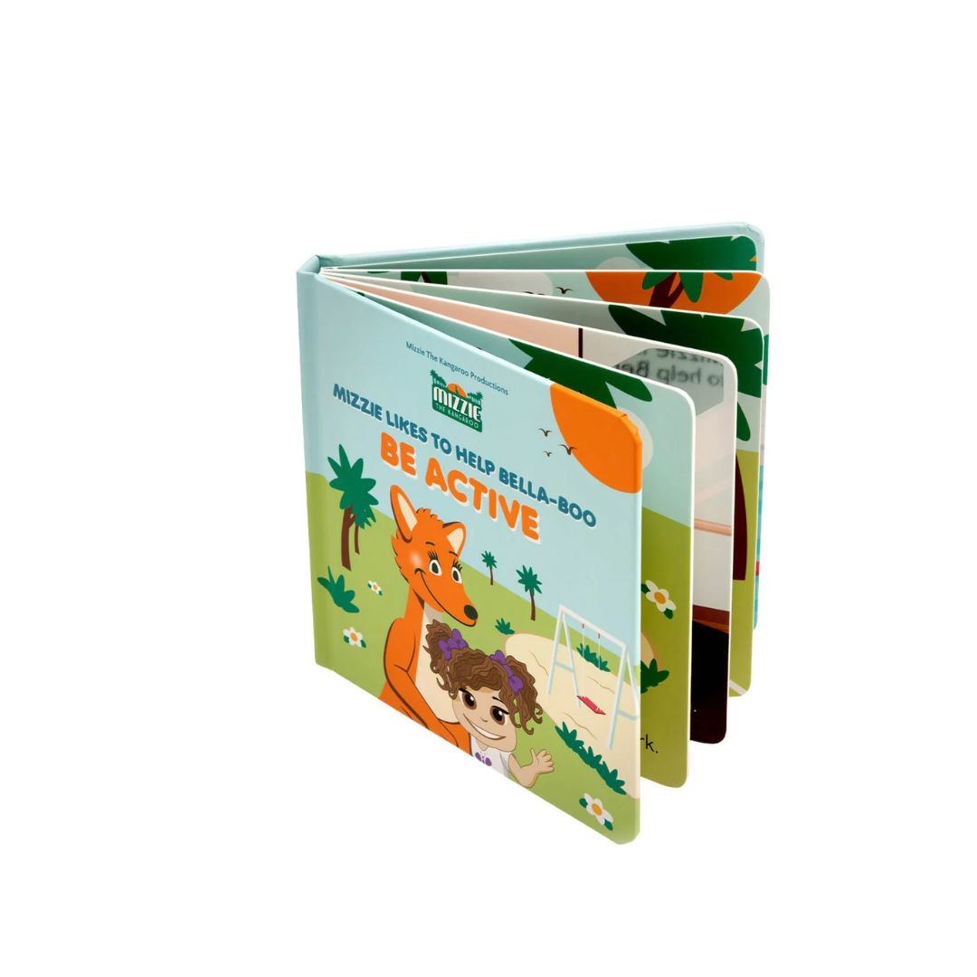 Mizzie The Kangaroo Be Active Book