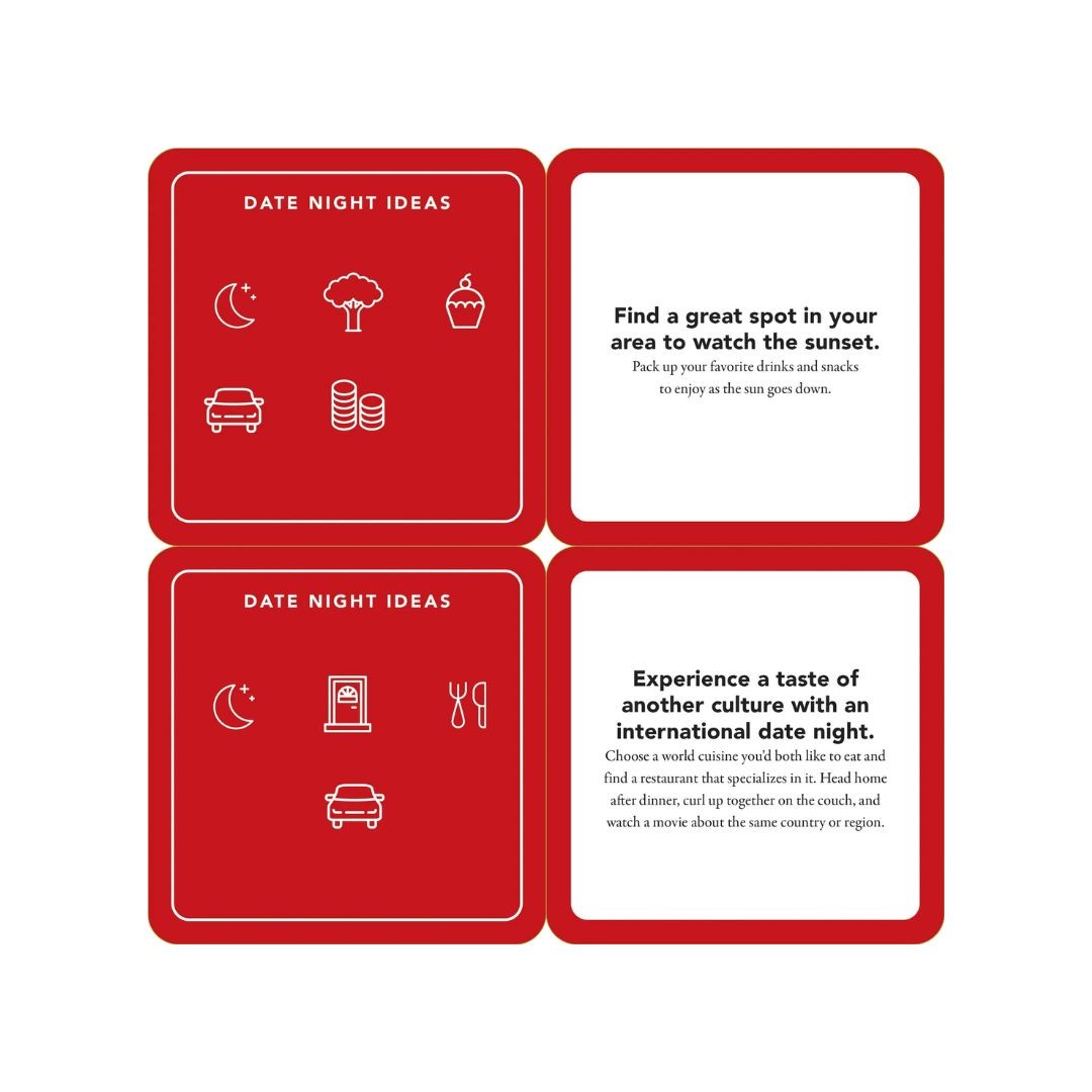 Couple's Date Night Scratch-Off Cards