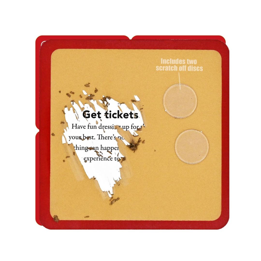 Couple's Date Night Scratch-Off Cards