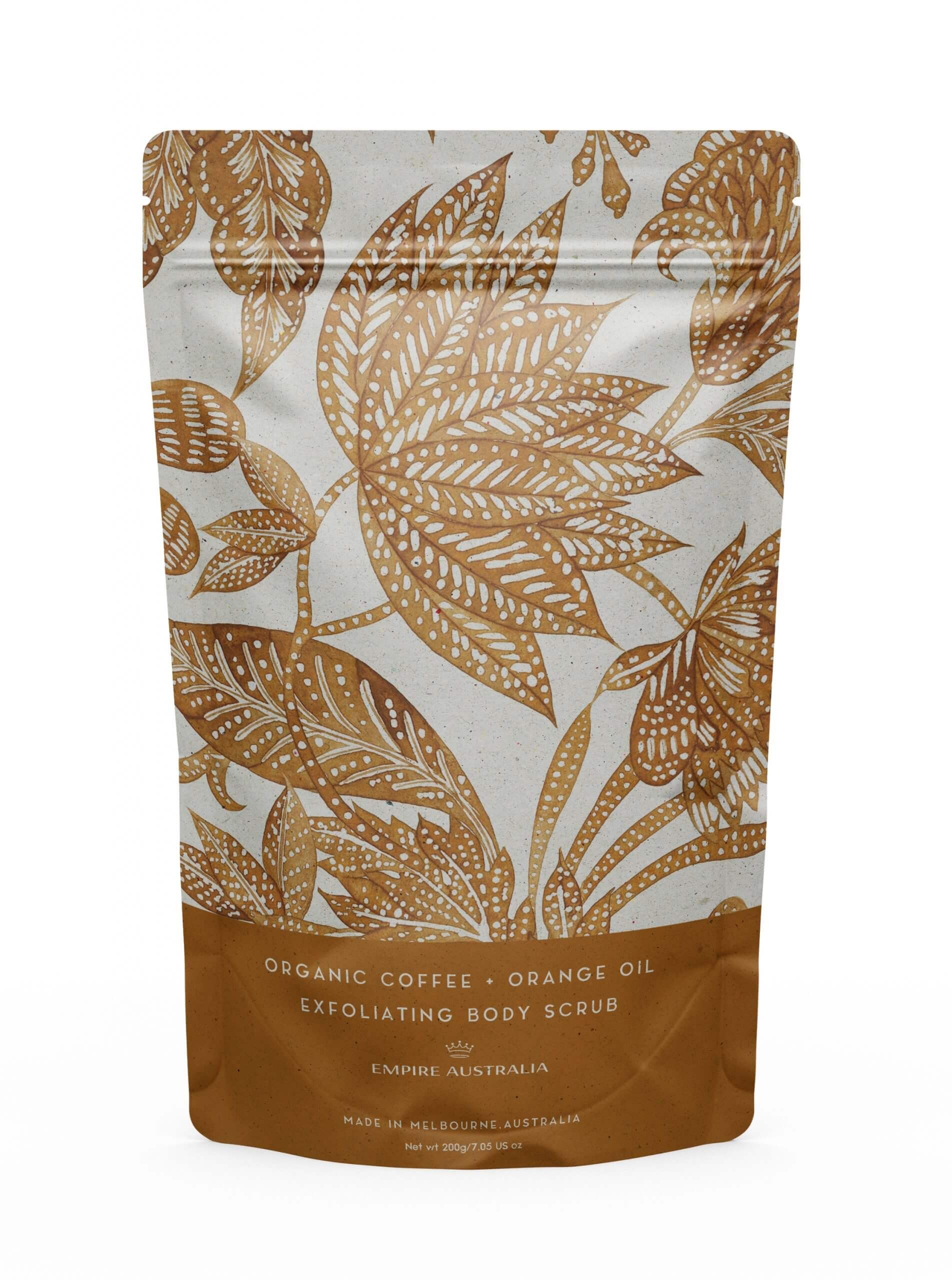 Ground Coffee & Orange Oil Body Scrub