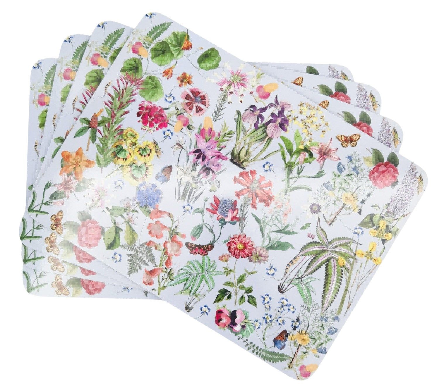 Botanicals Cork Backed Placemats - Set of 4