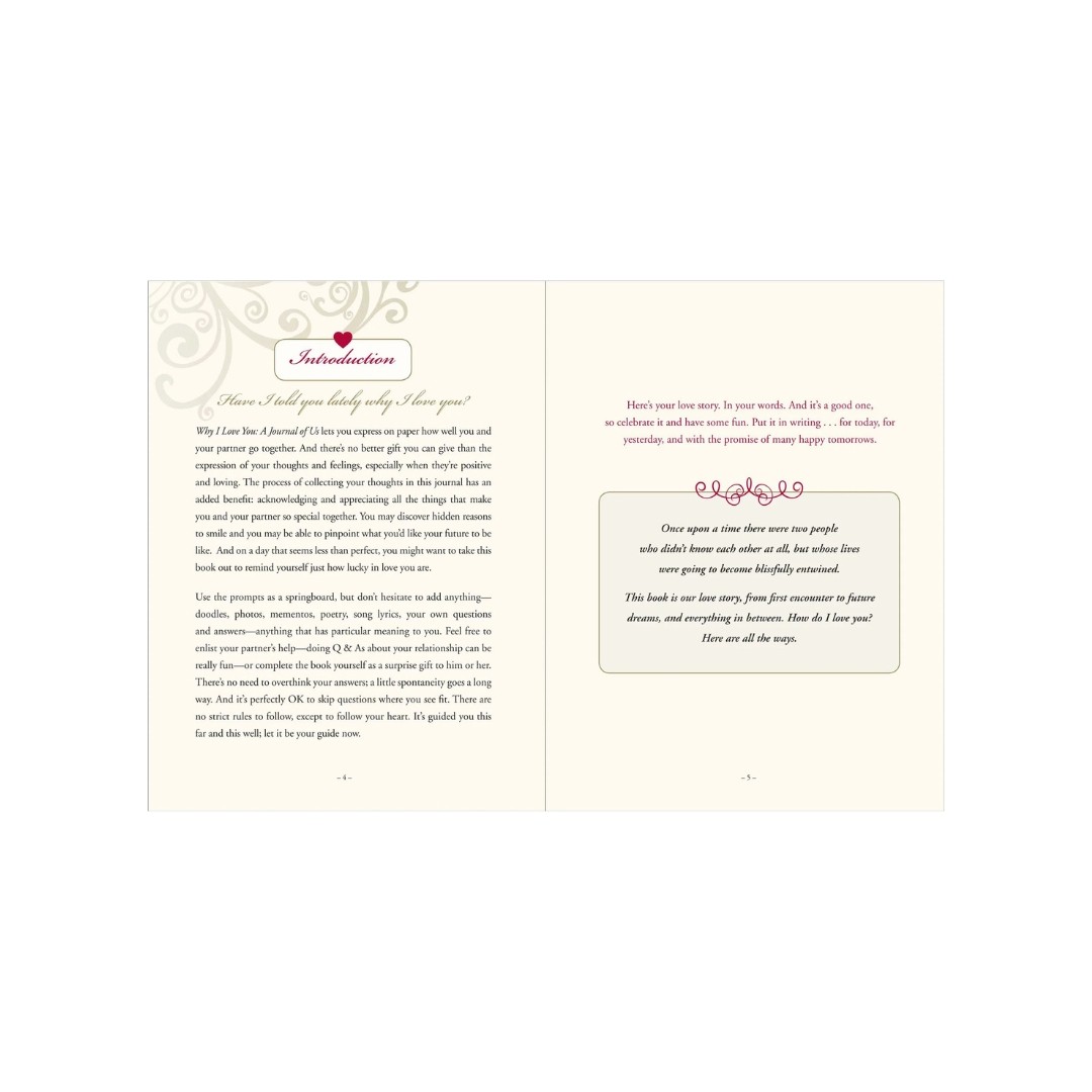 Why I Love You - A Journal of Us