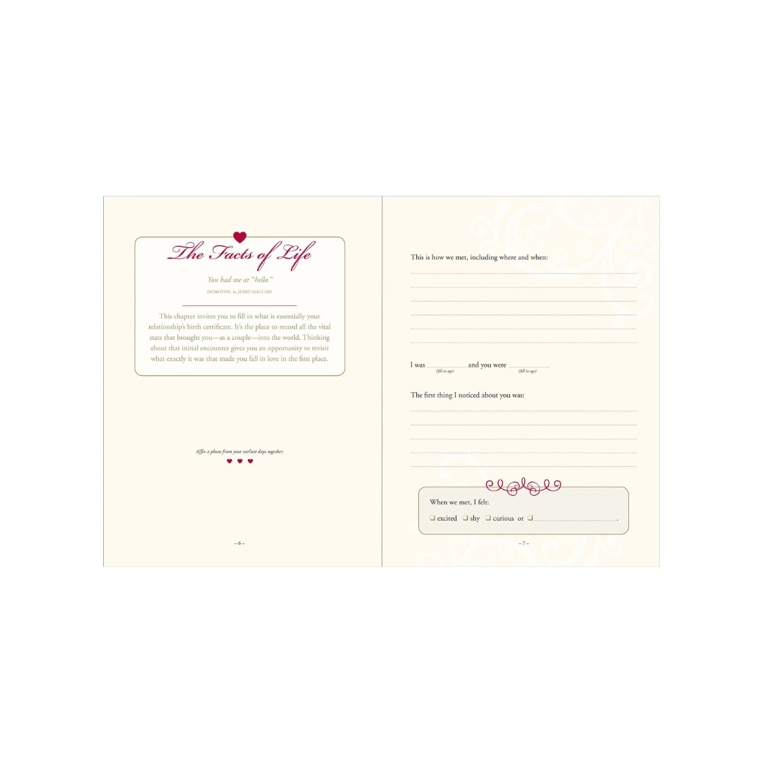 Why I Love You - A Journal of Us