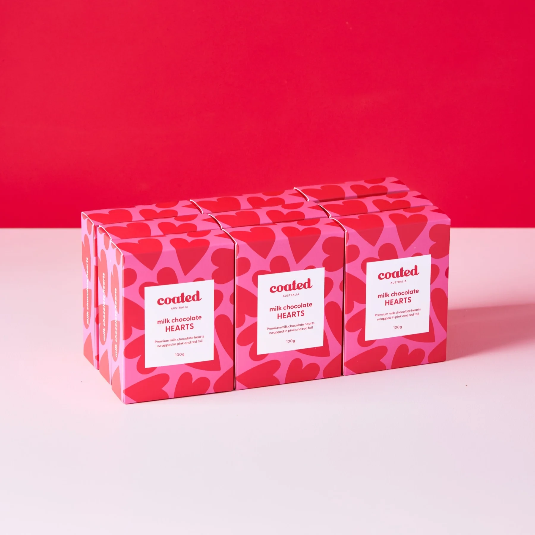 Milk Chocolate Hearts