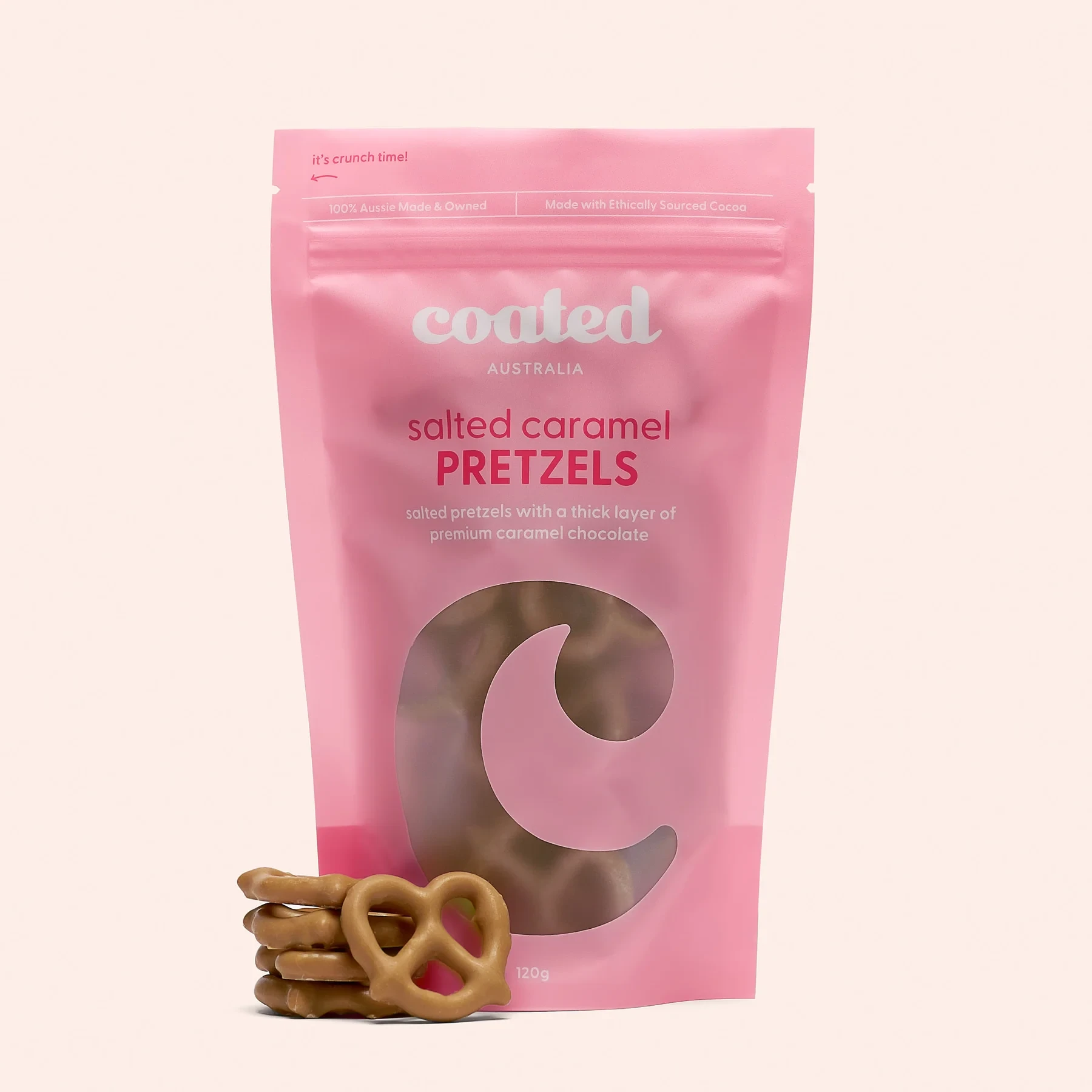 Salted Caramel Pretzels