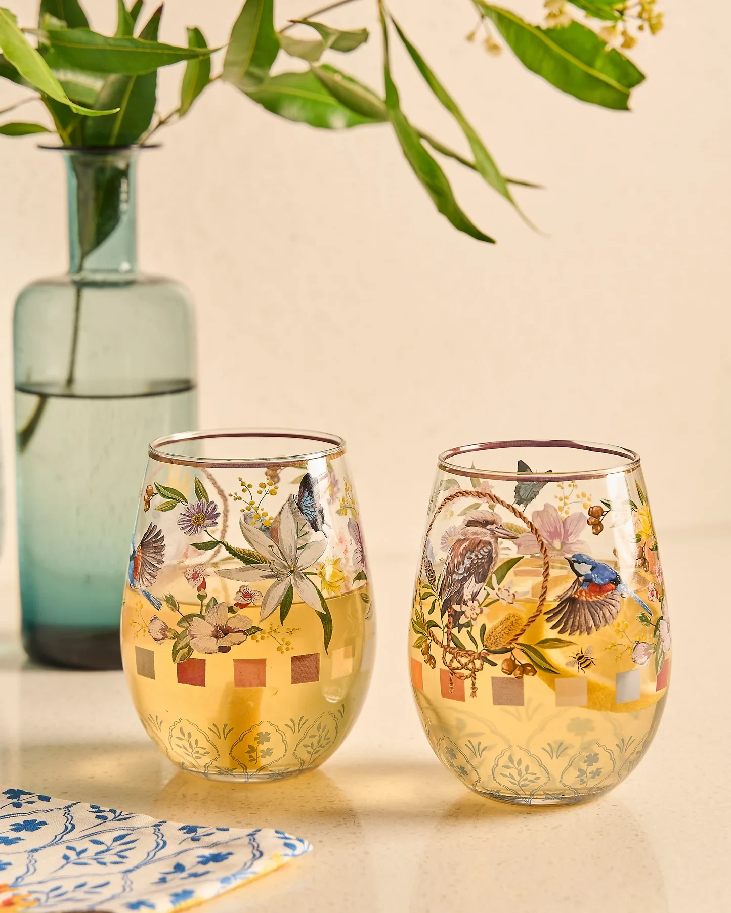 Set of 2 Glass Tumblers - Backcountry Vol. 2