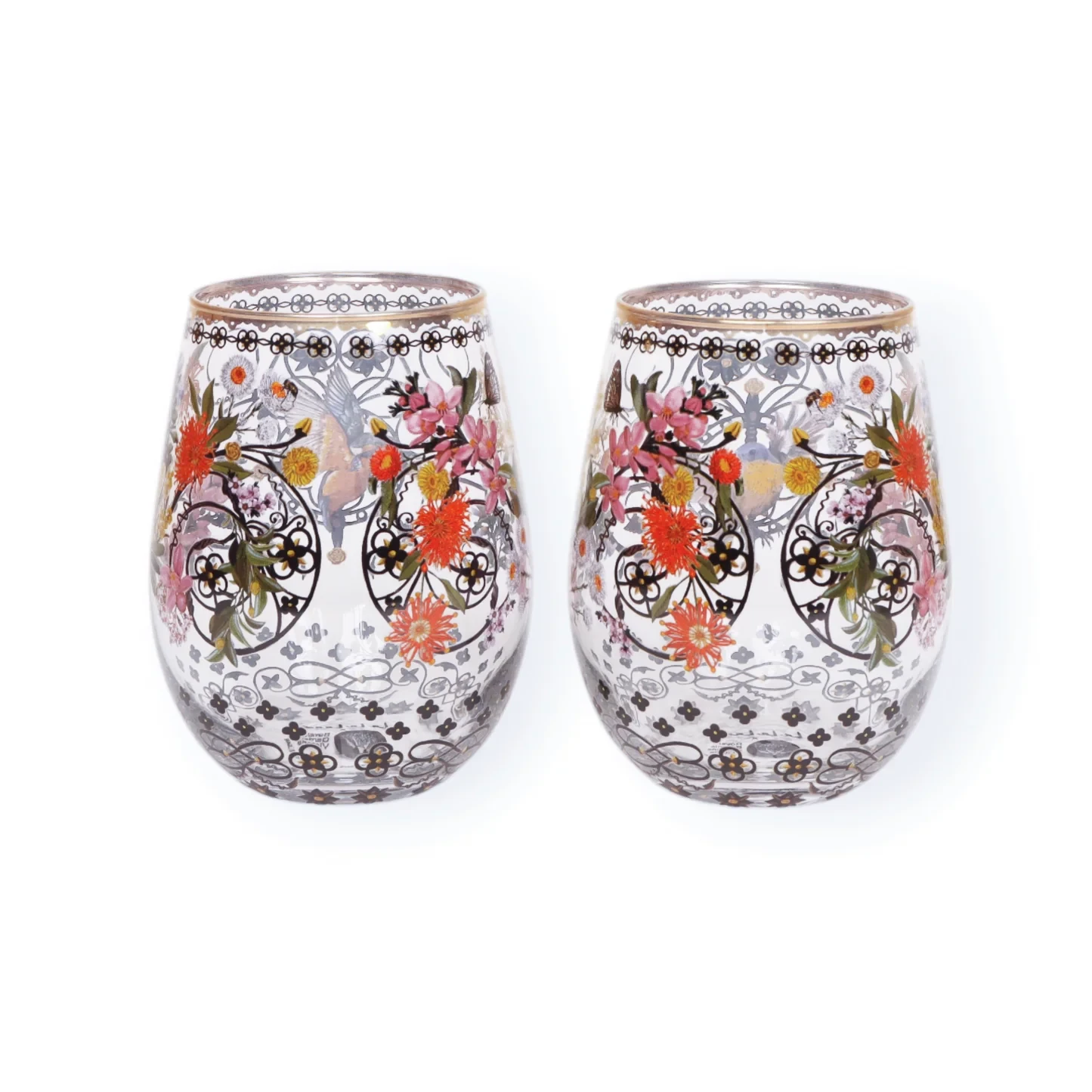 Set of 2 Glass Tumblers - Royal Botanic Gardens Victoria