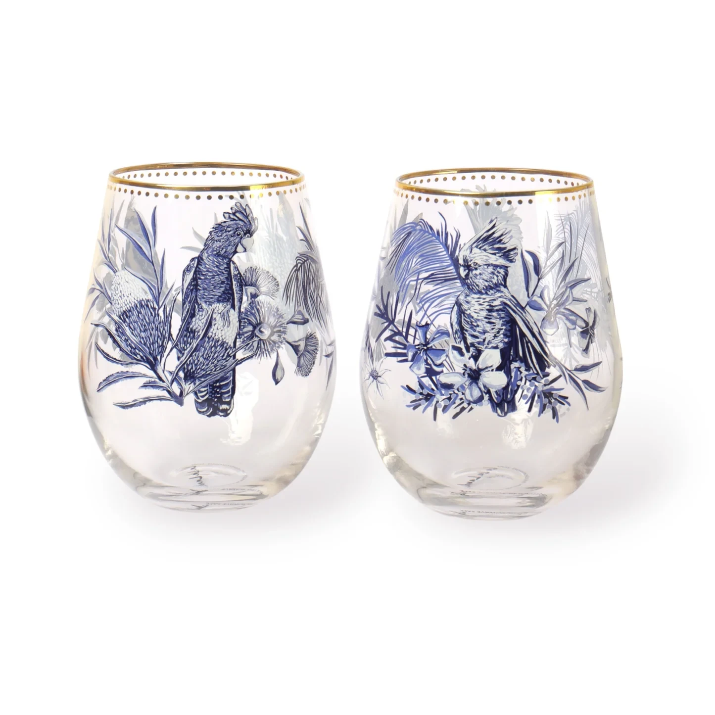 Set of 2 Glass Tumblers - Dynasty of Nature