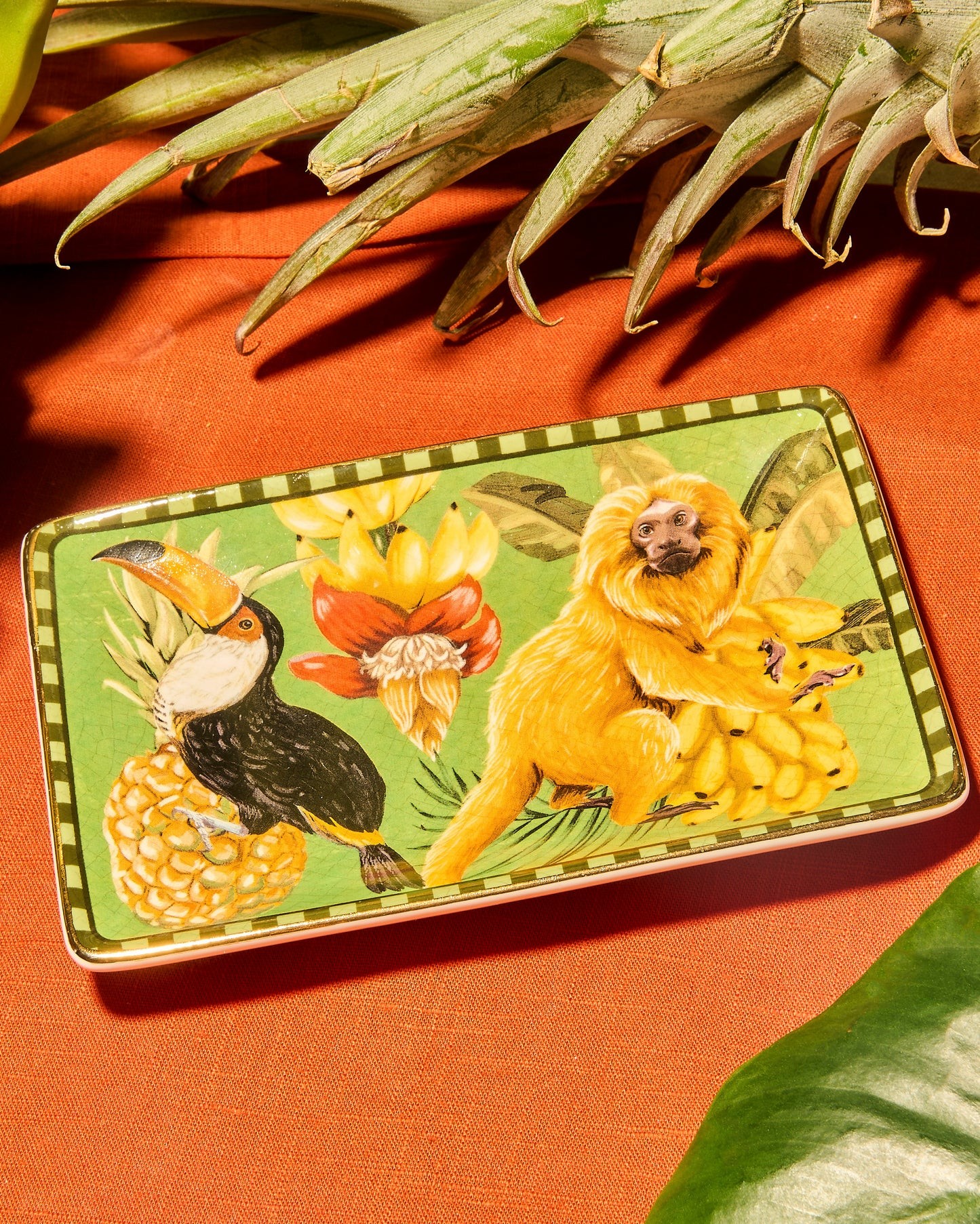 Trinket Tray - Brazilian Summer Monkey