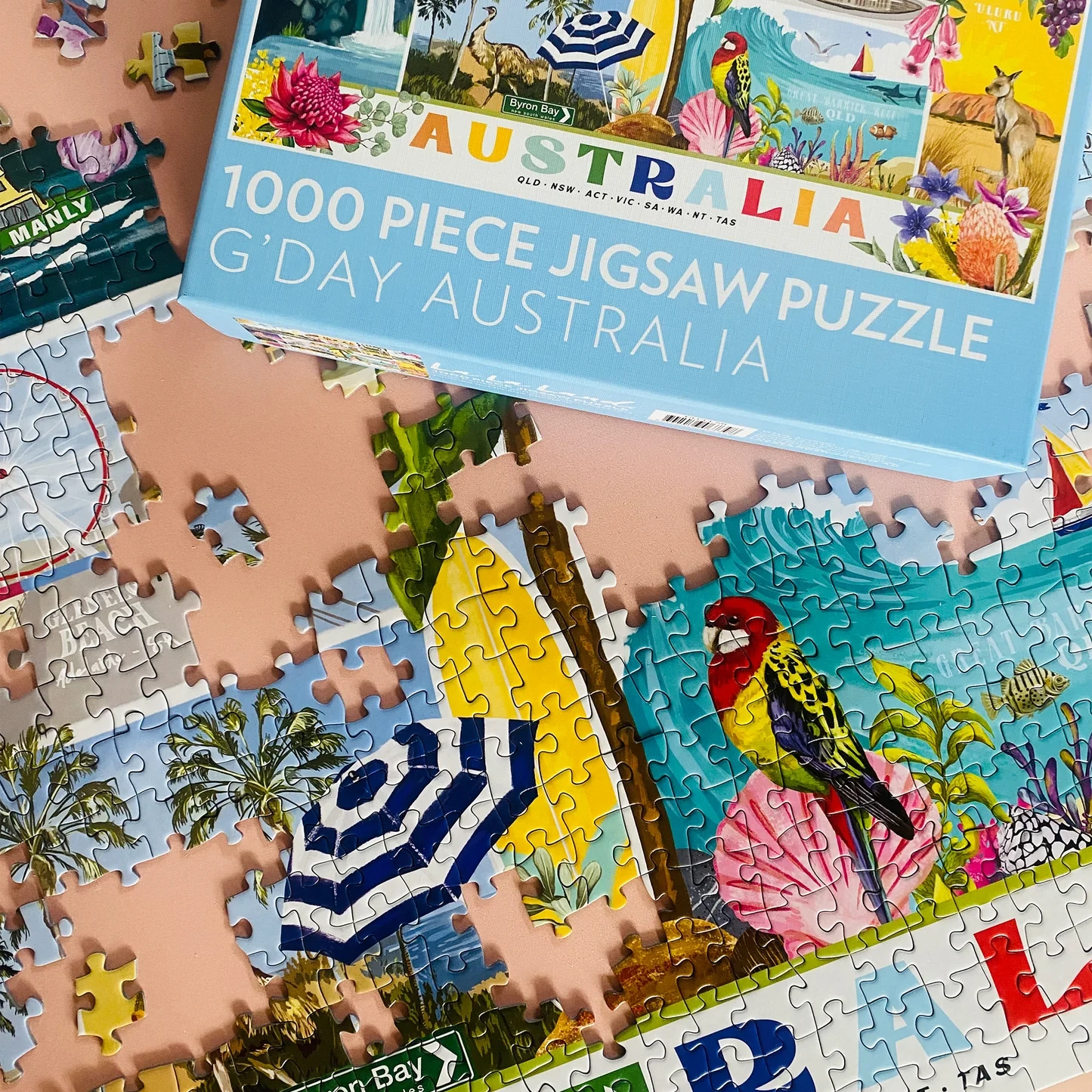 1000 Piece Puzzle - G'Day Australia