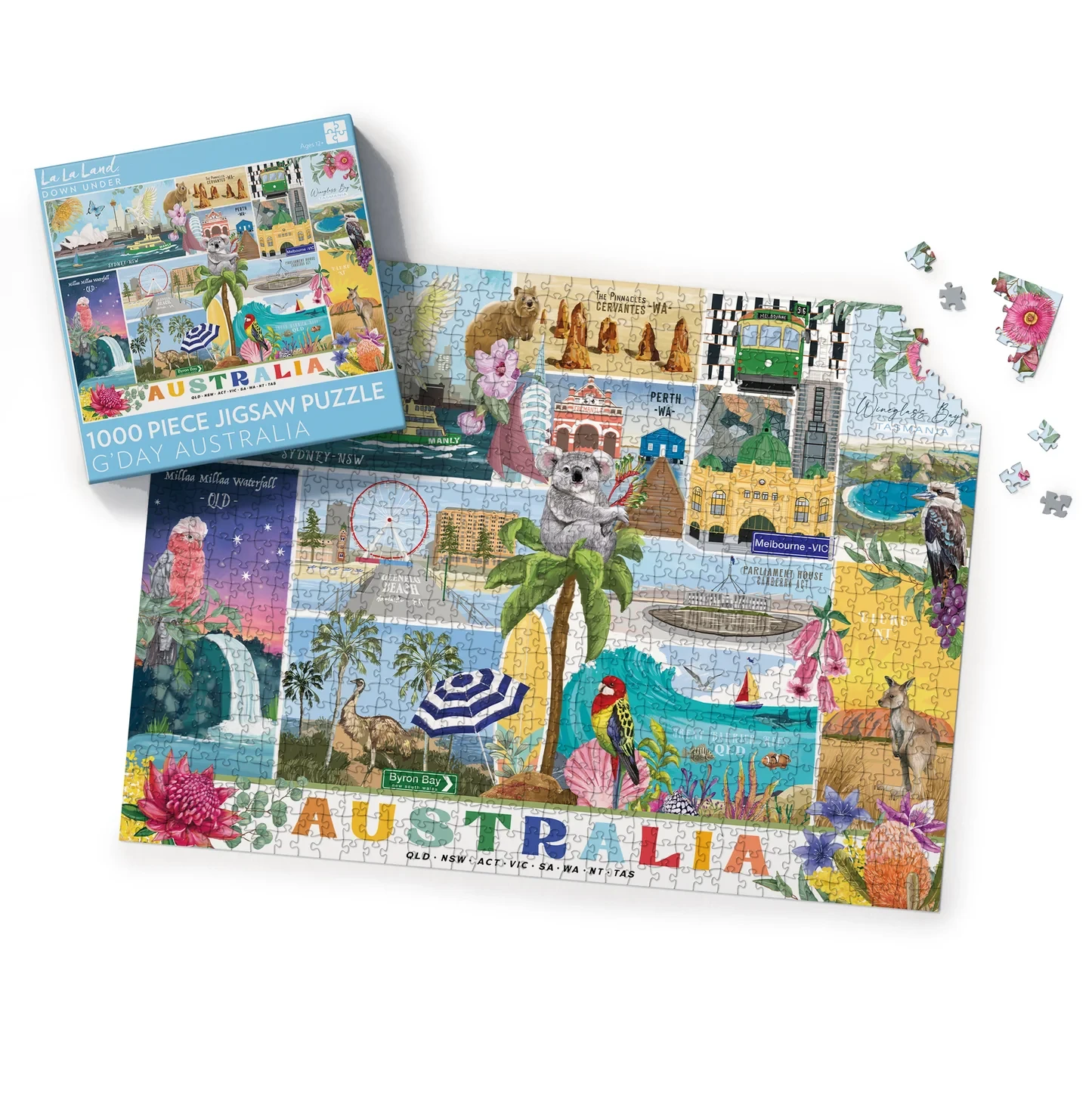 1000 Piece Puzzle - G'Day Australia