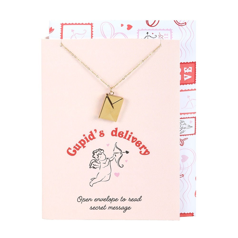 Cupids Delivery Necklace and Card