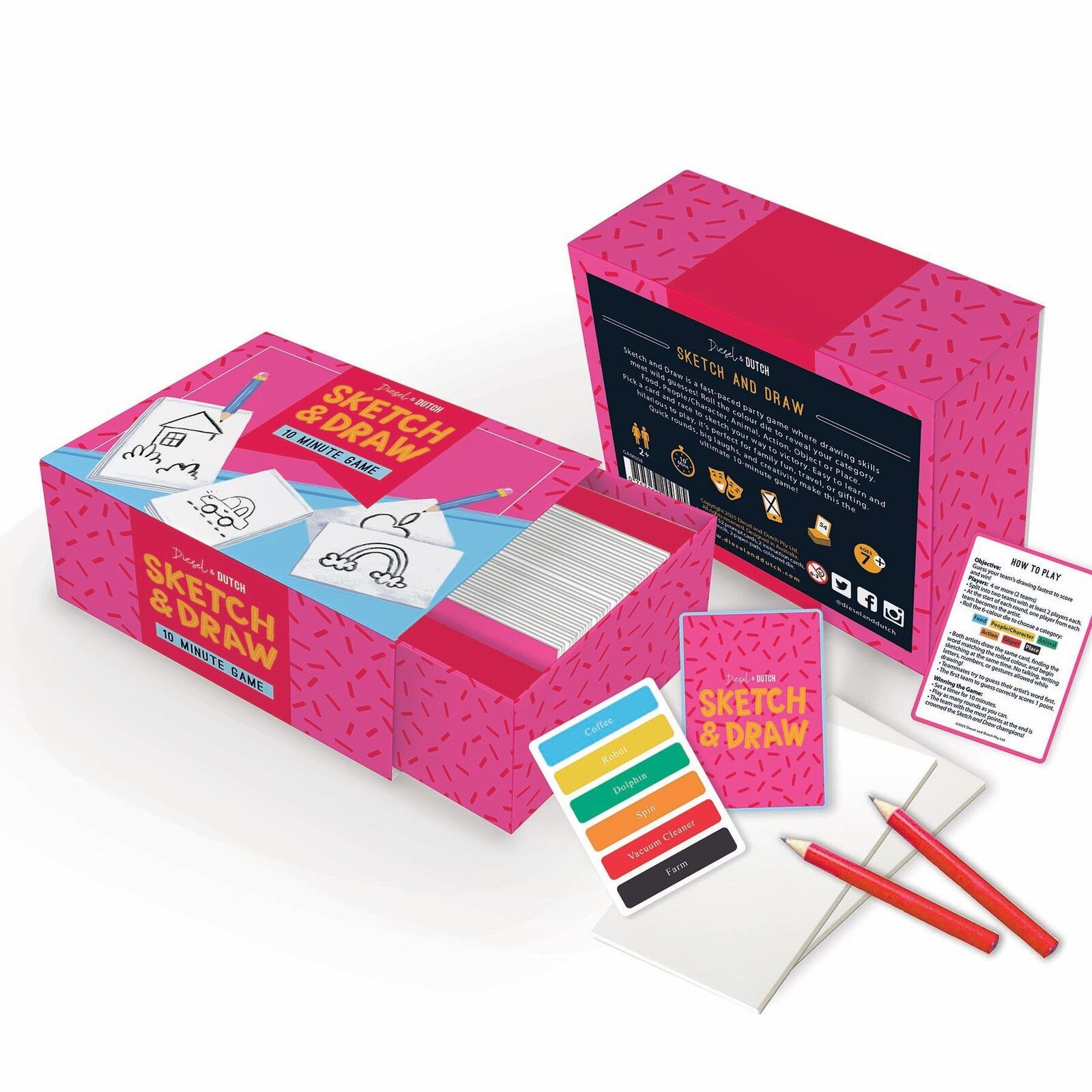 Sketch & Draw 10 Minute Game